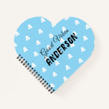 Good Vibes Monogram With Name Blue