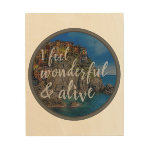 good vibes motivational quotes for success wood wall art