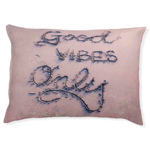 Good Vibes Only Beach and Sand Pet Bed