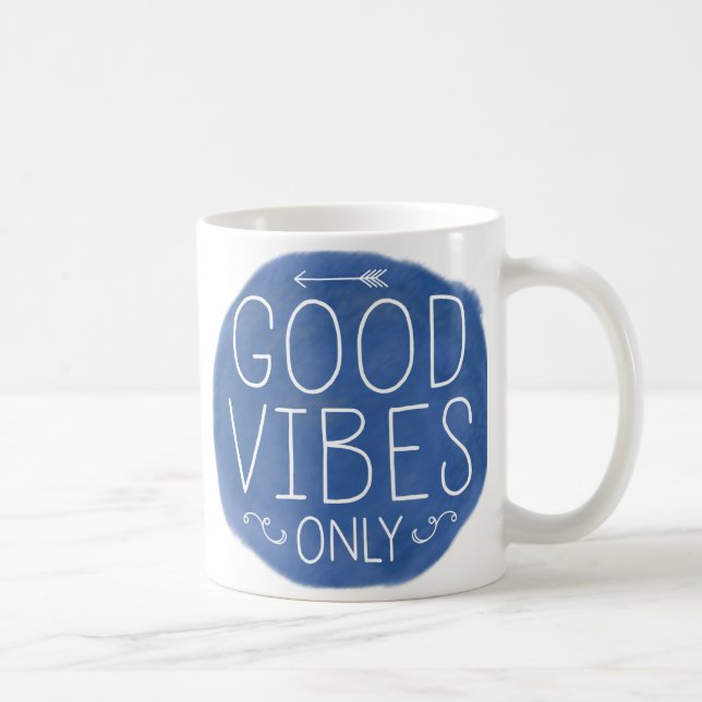 Good Vibes Only Coffee Mug (Right)