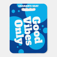 Bleacher Seat Cushion - Good Vibes Only