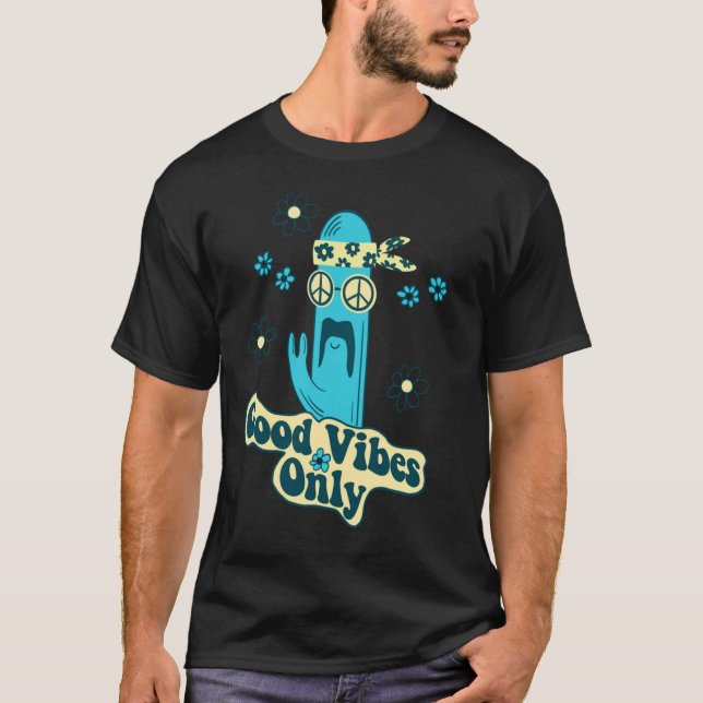 Good vibes only hippie vibrator  Classic T-Shirt (Front)