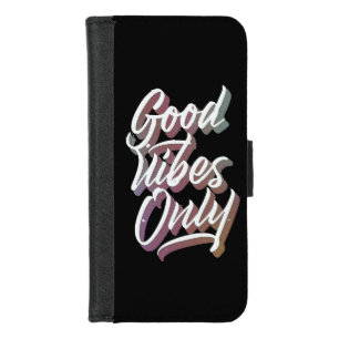 good vibes only iPhone 8/7 wallet case