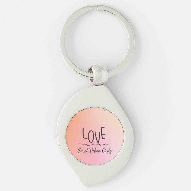 Good Vibes Only Keychain (Front)