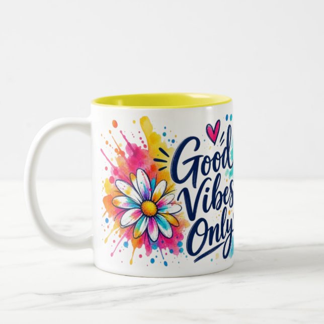 Good Vibes Only Mug (Left)