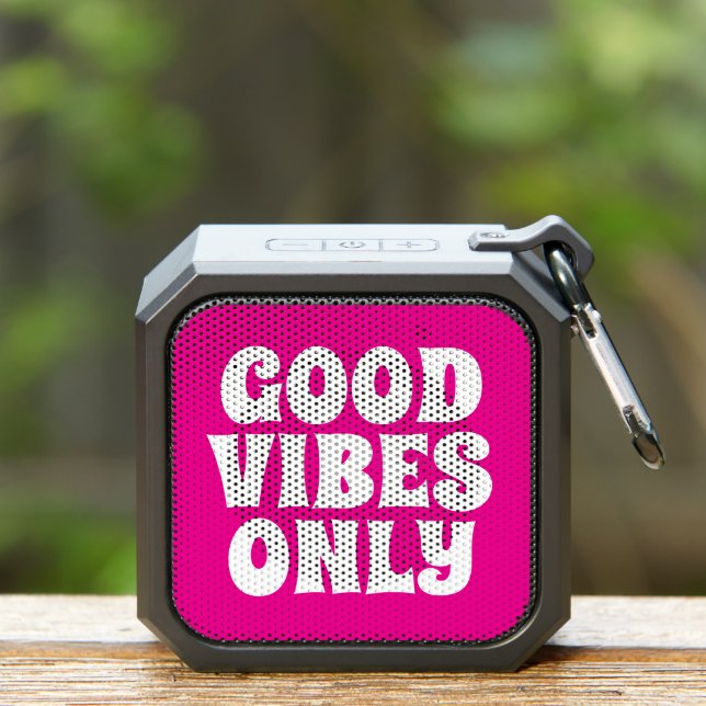 Good Vibes Only Music Lovers Bluetooth Speaker (Insitu(Outdoor))