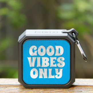 Good Vibes Only Music Lovers Bluetooth Speaker