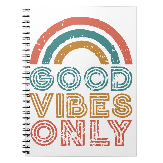 Good Vibes Only Notebook (Front)