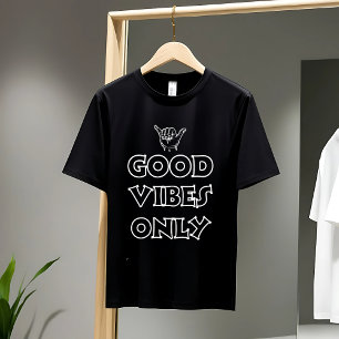 Good Vibes Only Positive Energy & Motivational Tri-Blend Shirt
