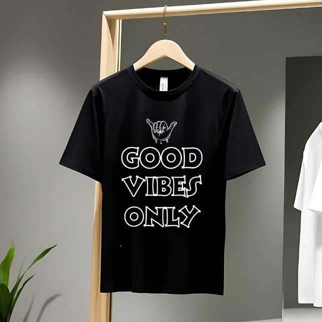 Good Vibes Only | Positive Energy & Motivational  Tri-Blend Shirt (Creator Uploaded)
