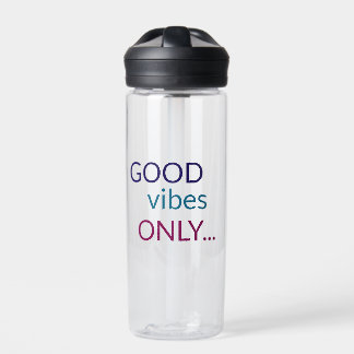 Good Vibes Only | Positive Quote Water Bottle
