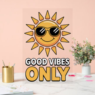 Good Vibes Only Poster