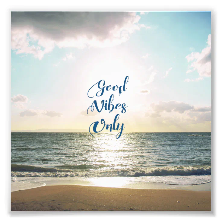 good vibes ocean