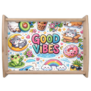 Good Vibes Only  Serving Tray