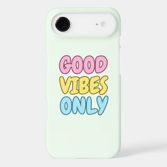 Good Vibes Only Slim Fit Case (Back)