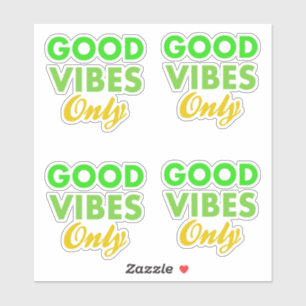 Good Vibes Only Sticker
