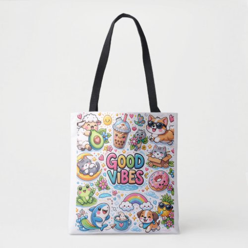 Good Vibes Only Tote Bag