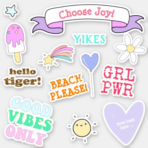 Good Vibes Only _ VSCO Girls Sticker