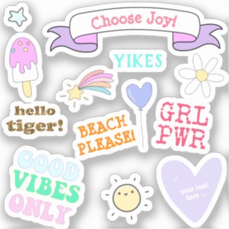 Good Vibes Only - VSCO Girls Sticker