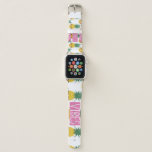 Good Vibes Pineapples Summer Pattern Apple Watch Band
