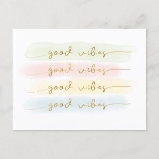 *good vibes* postcard motivation Good mood