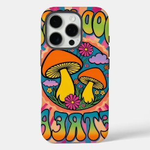 Good vibes retreat mushroom iPhone 16 pro case