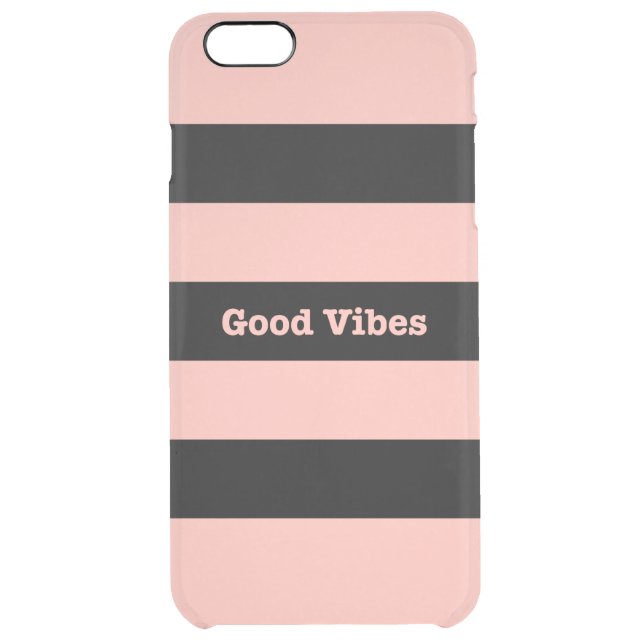 Good Vibes Rose Gold iPhone 6s Plus 6 Plus Custom Uncommon iPhone Case (Back)
