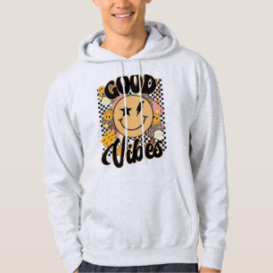 Good Vibes Smiley Face Hoodie