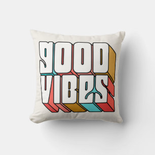 Good Vibes Throw Pillow