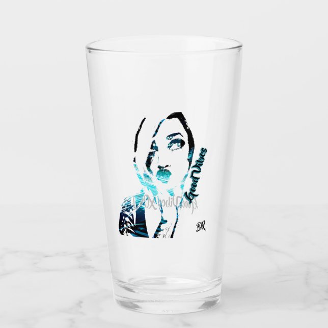 Good Vibes tumbler (Front)