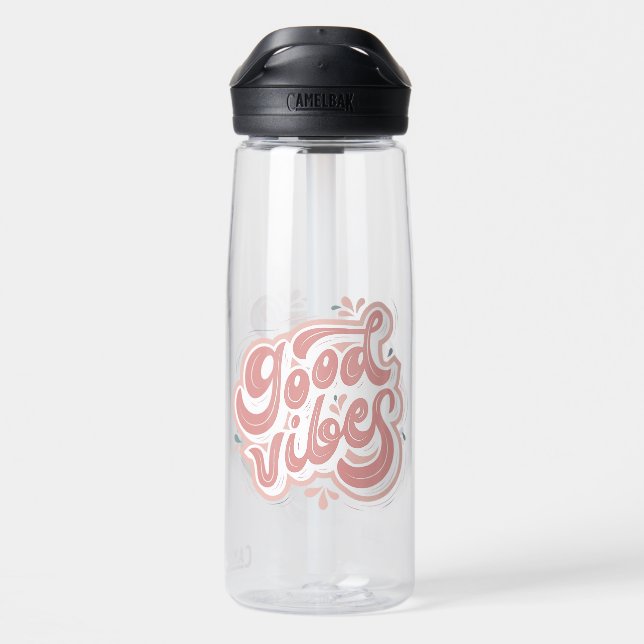Good Vibes Water Bottle (Back)