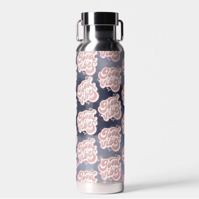 Good Vibes Water Bottle (Front)