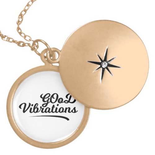 Good Vibrations Gold Plated Necklace