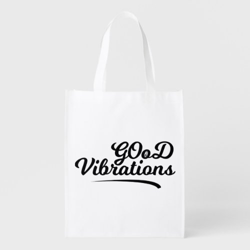 Good Vibrations Grocery Bag
