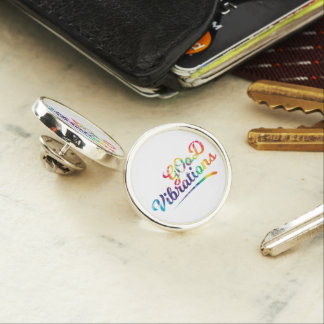 Good Vibrations Lapel Pin