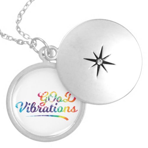 Good Vibrations Locket Necklace