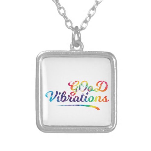 Good Vibrations Silver Plated Necklace