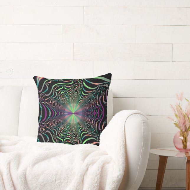 Good Vibrations Throw Pillow (Couch)