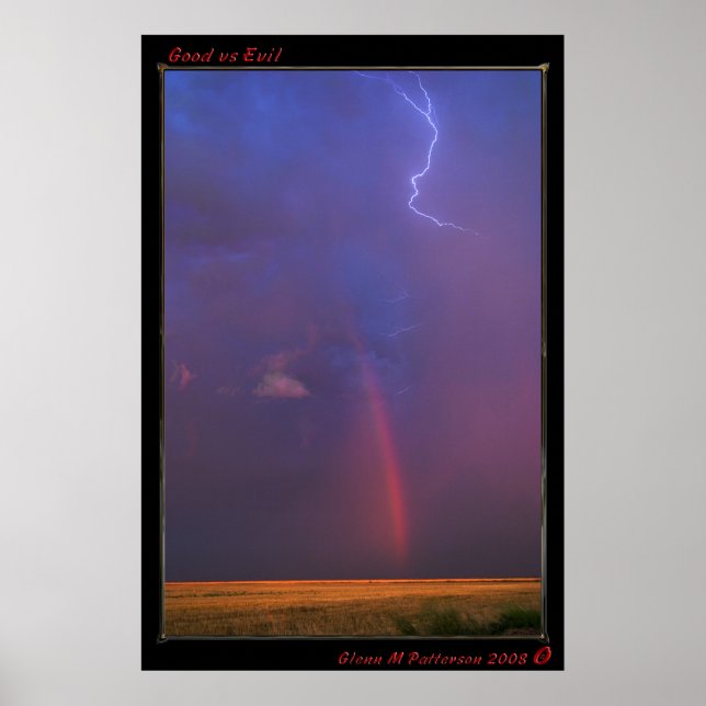 Good vs Evil Poster (Front)