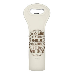 Good Wine: Sophisticated Carrier for Wine Lovers Bag