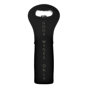 good-wines-only, good-vibes-only modern wine bag