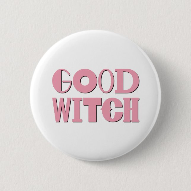 GOOD WITCH BUTTON (Front)
