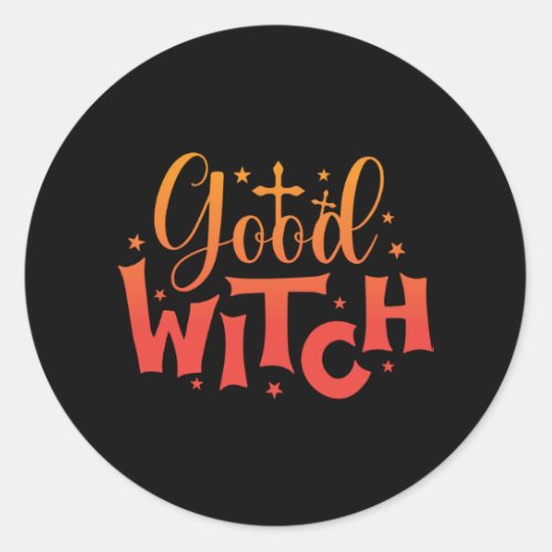 Good Witch Classic Round Sticker