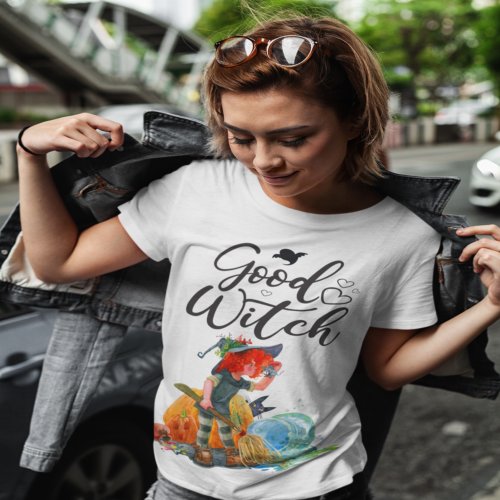 Good Witch _ Cute Red Haired Witch  T_Shirt