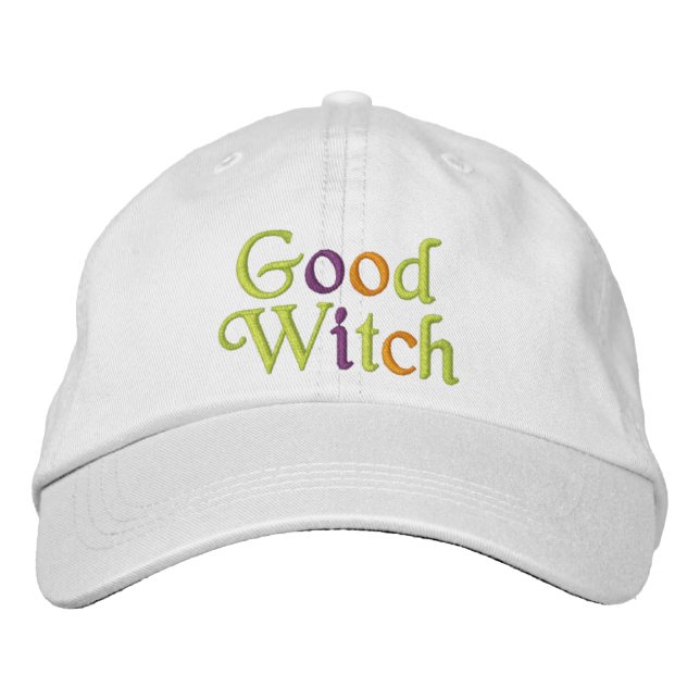 Good Witch Embroidered Baseball Cap (Front)
