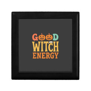 Good Witch Energy Halloween Pumpkin Design_1 Gift Box