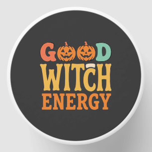 Good Witch Energy Halloween Pumpkin Design_1 Mini Candle Favors