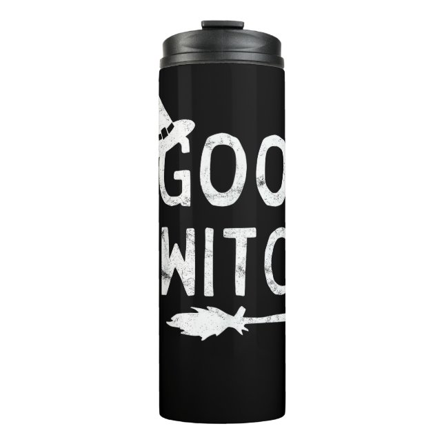Good Witch Halloween Graphic October Thermal Tumbler (Front)