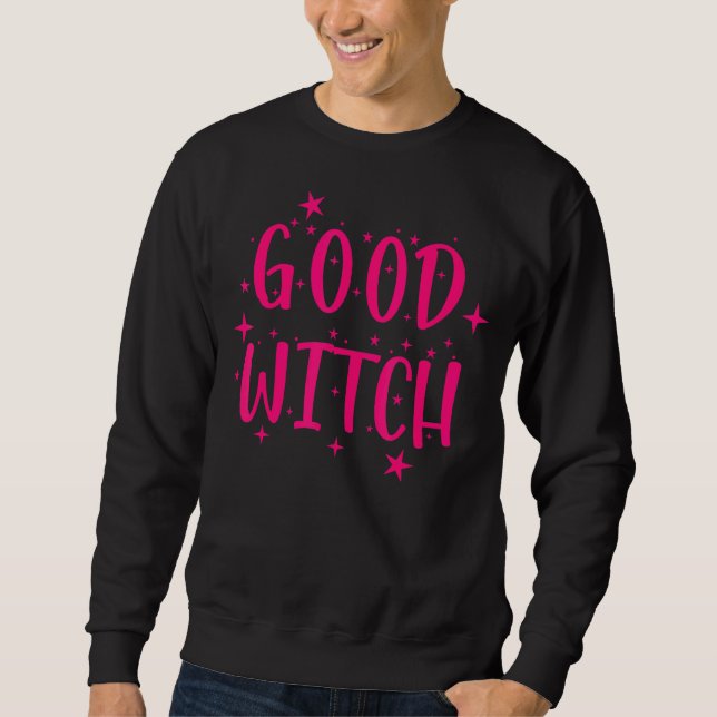 Good Witch Halloween Sweatshirt (Front)