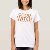 Good Witch Most of the Time Halloween Fun T-Shirt (Front)